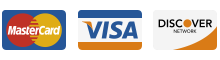 master card, visa, discover