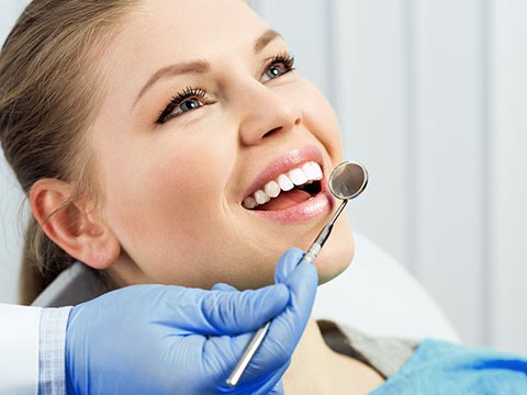 cosmetic dentistry patient